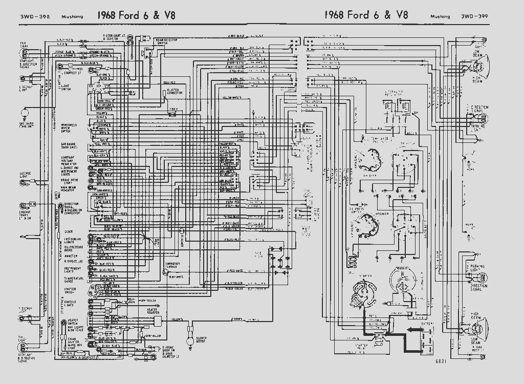 64-78 Mustang Diagrams