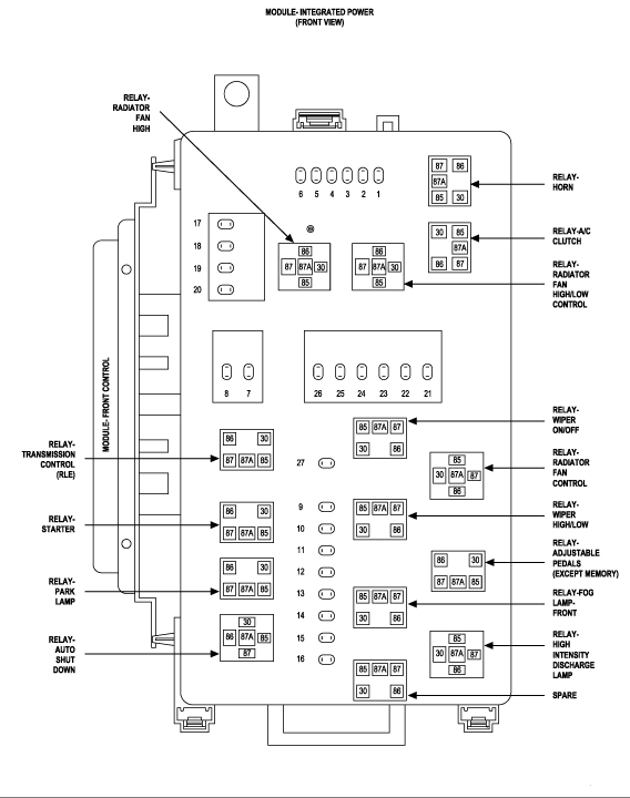 2006 Chrysler 300 radio wiring diagram