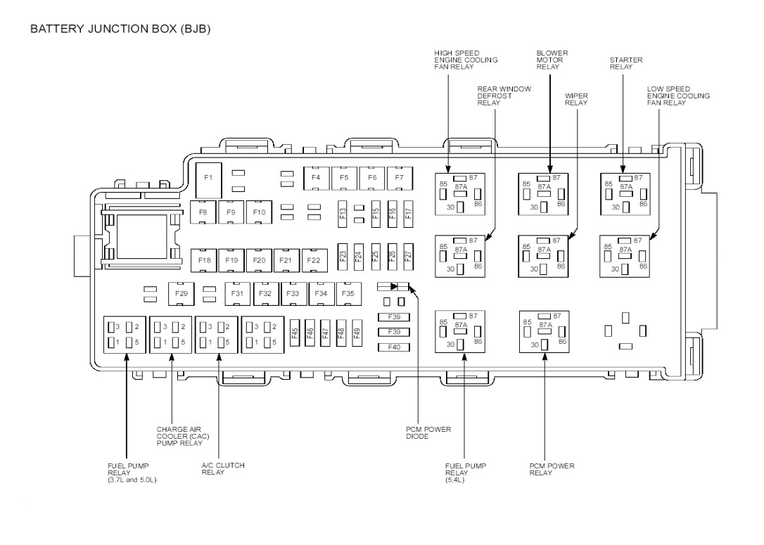 856 2005 Mercury Milan Fuse Box Wiring Resources