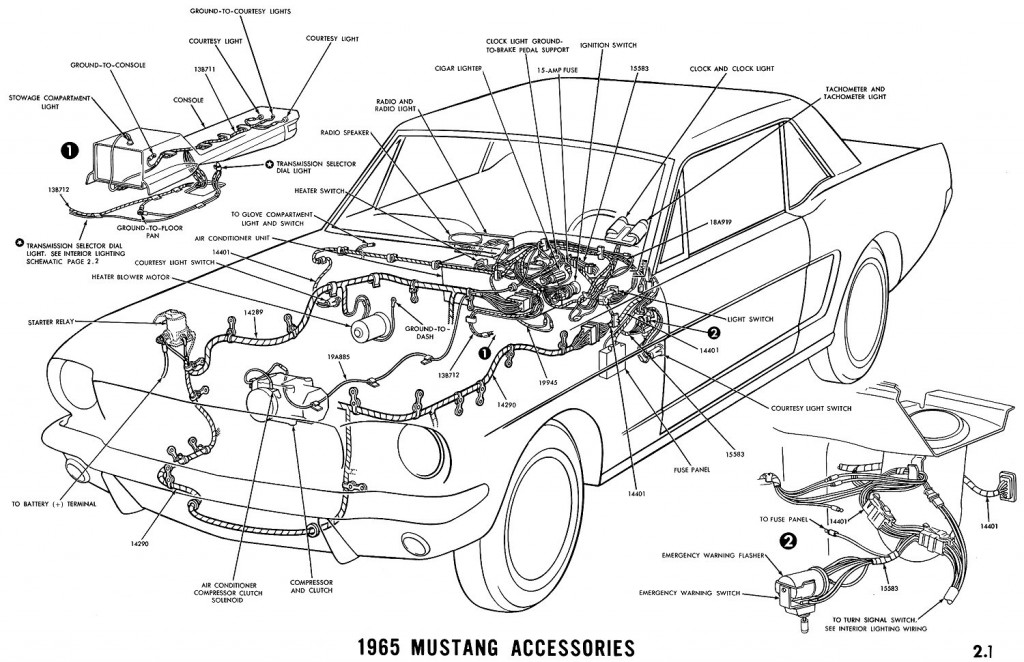 1965 Mustang Accesories Diagram wire harness for 2006 mustang wiring diagram 